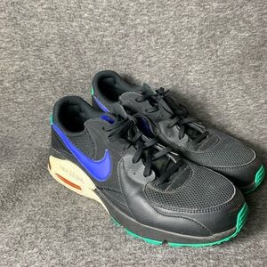 Size 13- Nike Air Max Excee Black Blue Ideal casual activities